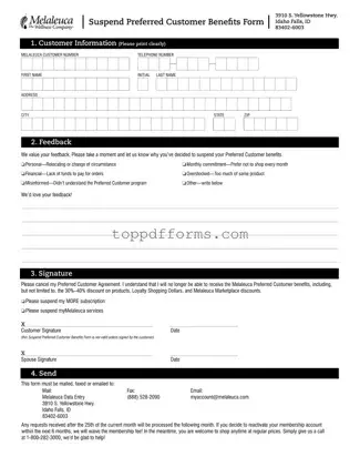 Free Melaleuca Cancellation Form